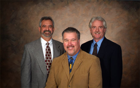 The Three Amigos on the eve of Patrick and Brian's retirement.